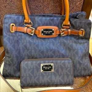 Michael Kors handbag and wallet